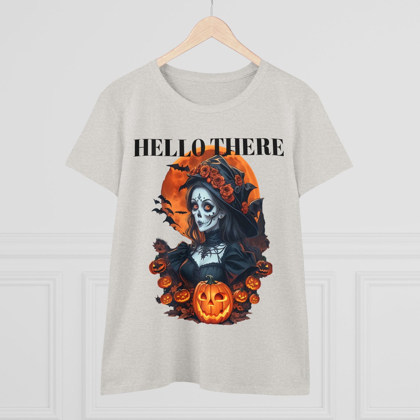Halloween Women's Midweight Cotton Tee