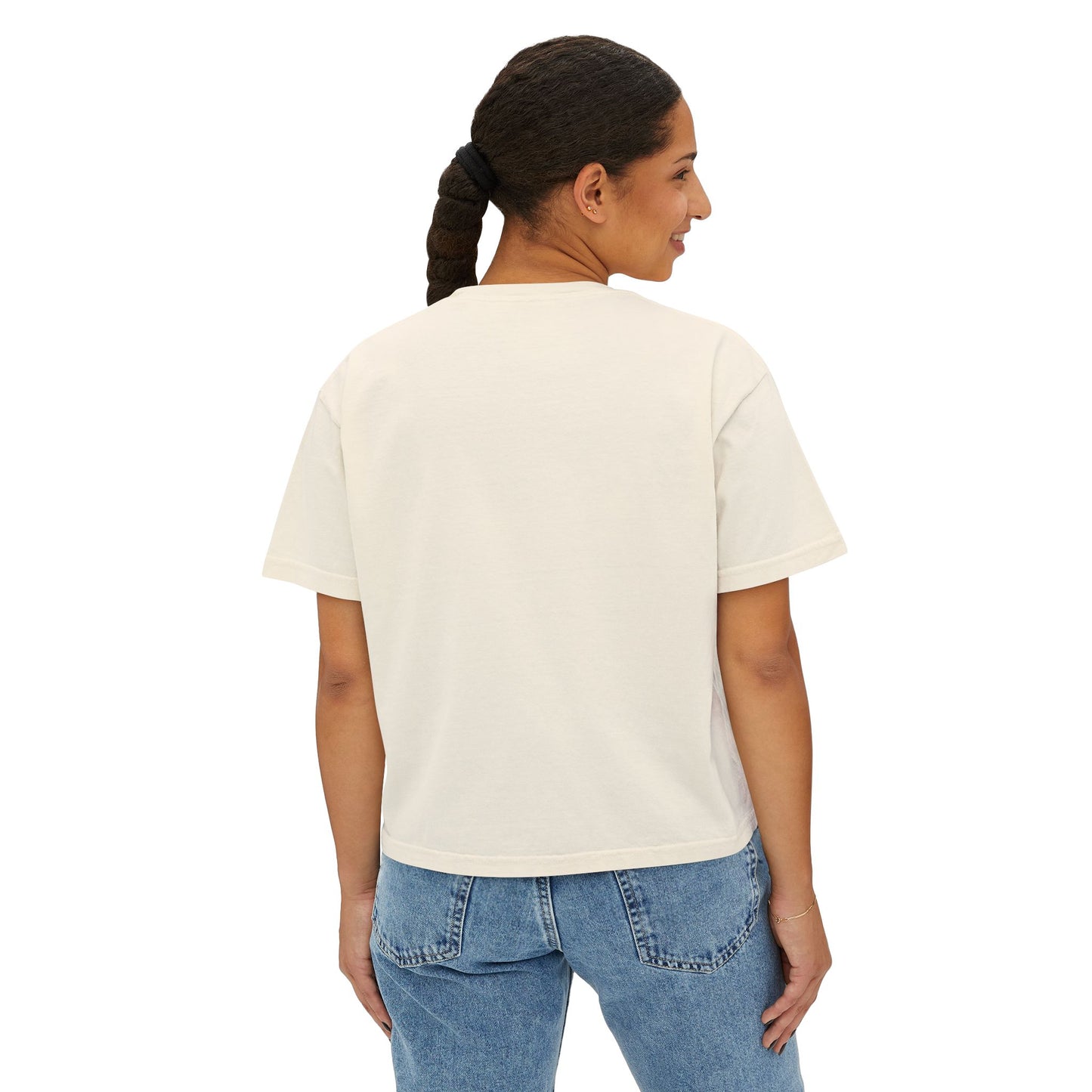 Dog Mom Women's Boxy Tee - Cozy & Stylish Pet Lover Shirt