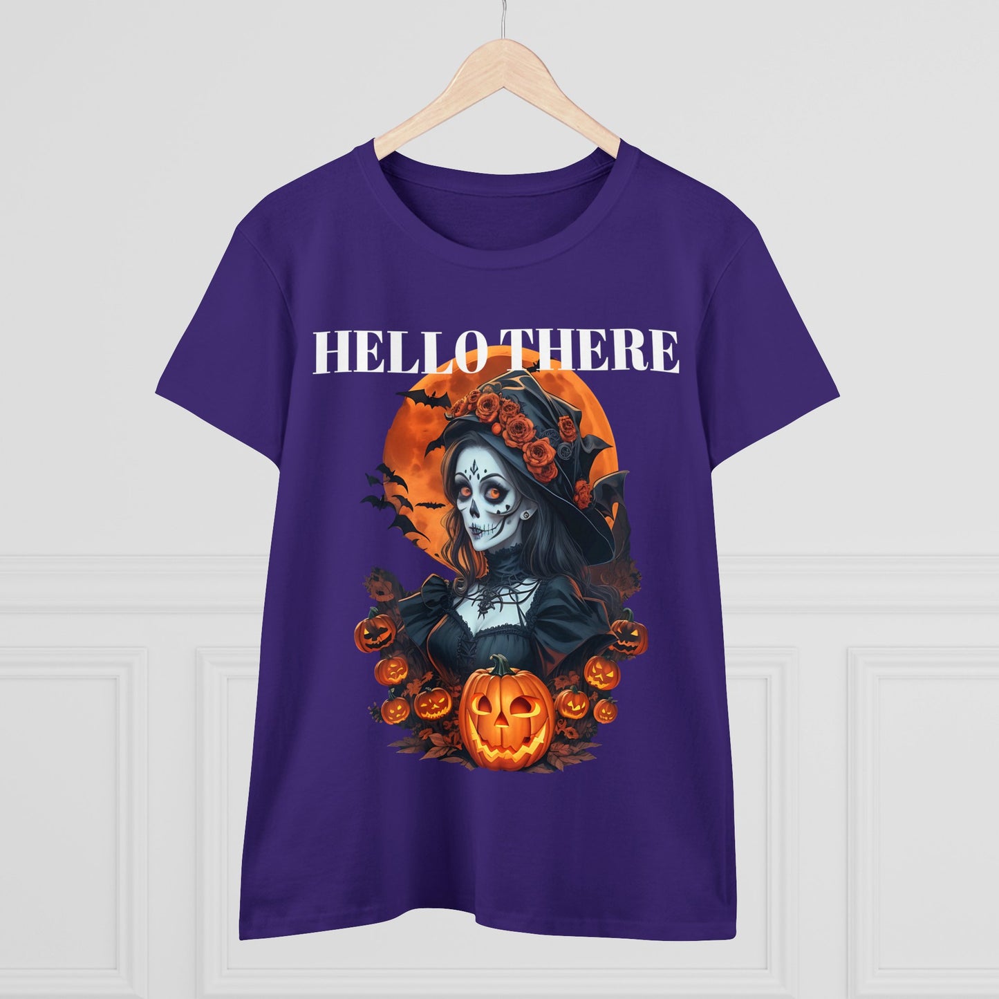 Halloween Women's Midweight Cotton Tee