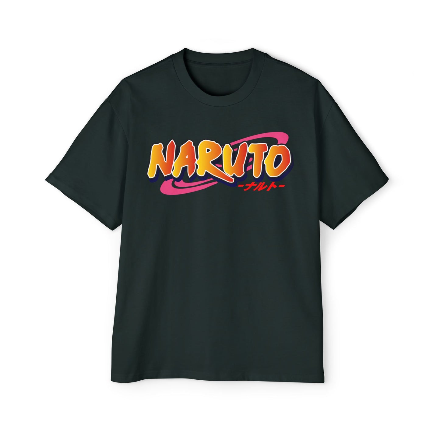 Naruto Anime Men's Heavy Oversized Tee