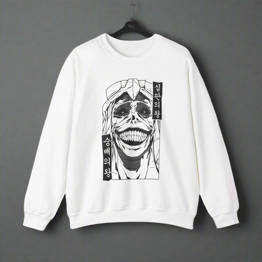 Solo Leveling Anime Sweatshirt: Unisex, Heavy Blend