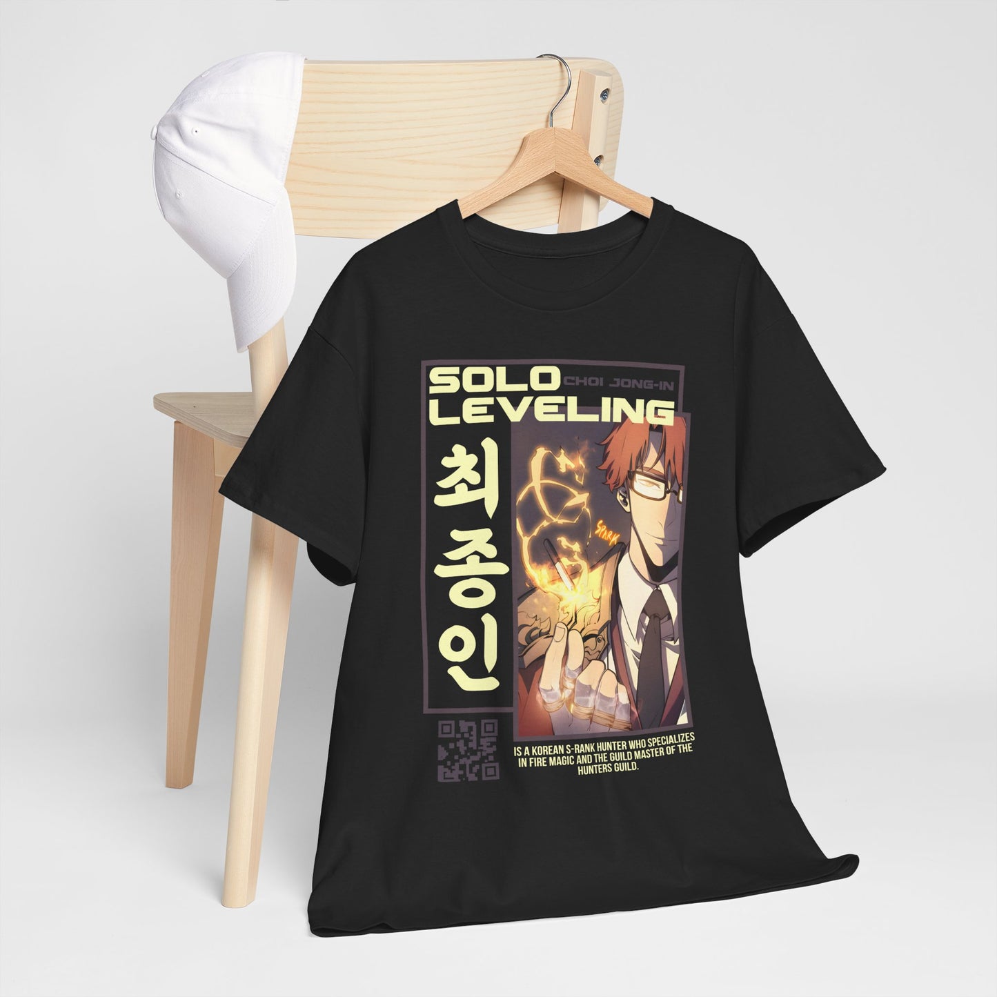 Solo Leveling Graphic Tee - Unisex Heavy Cotton T-Shirt