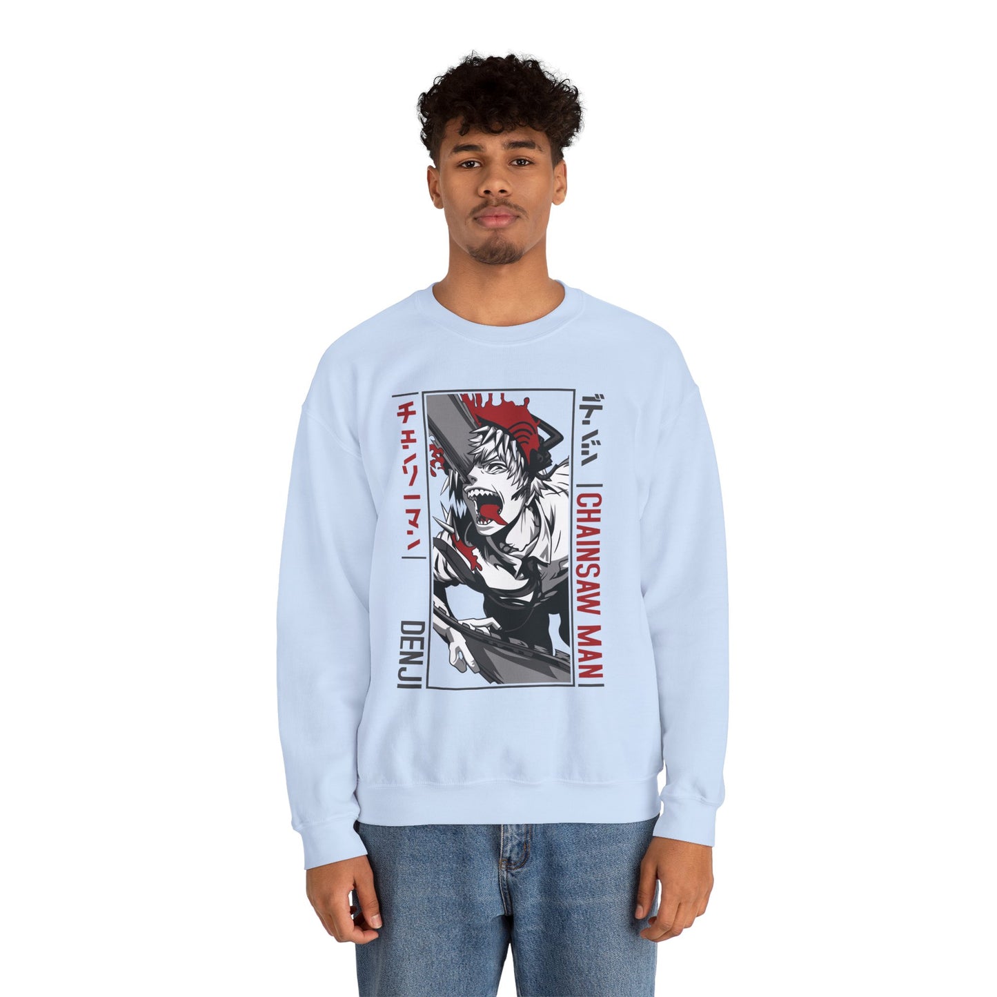 Chainsaw Man Crewneck Unisex Sweatshirt