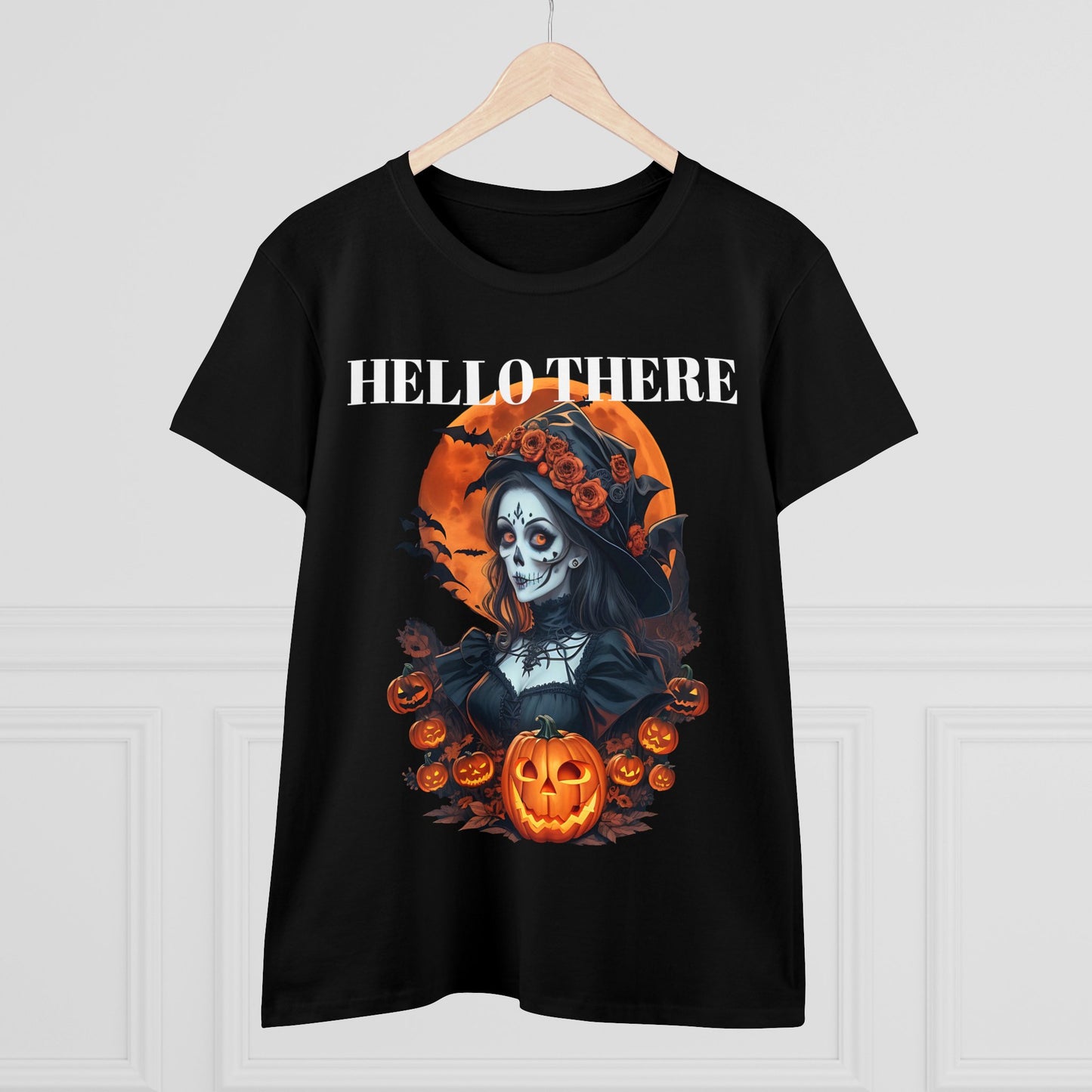 Halloween Women's Midweight Cotton Tee
