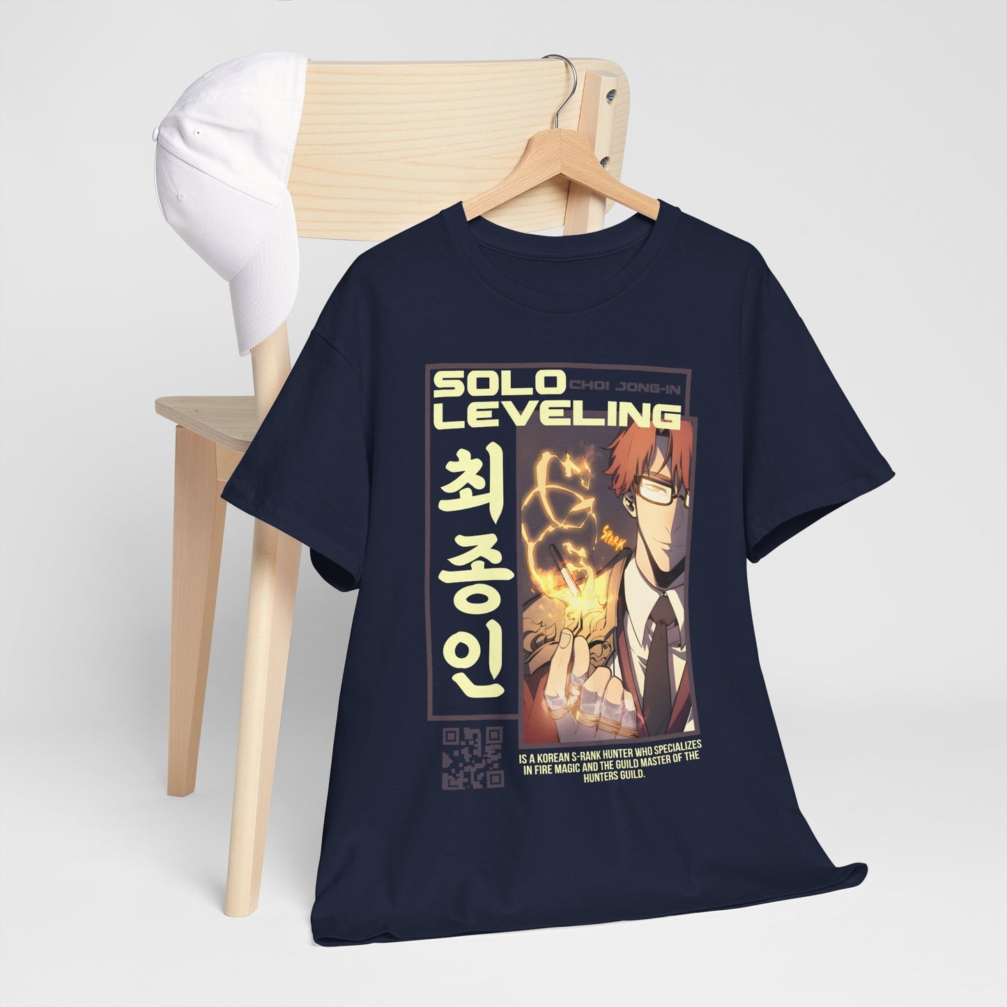 Solo Leveling Graphic Tee - Unisex Heavy Cotton T-Shirt