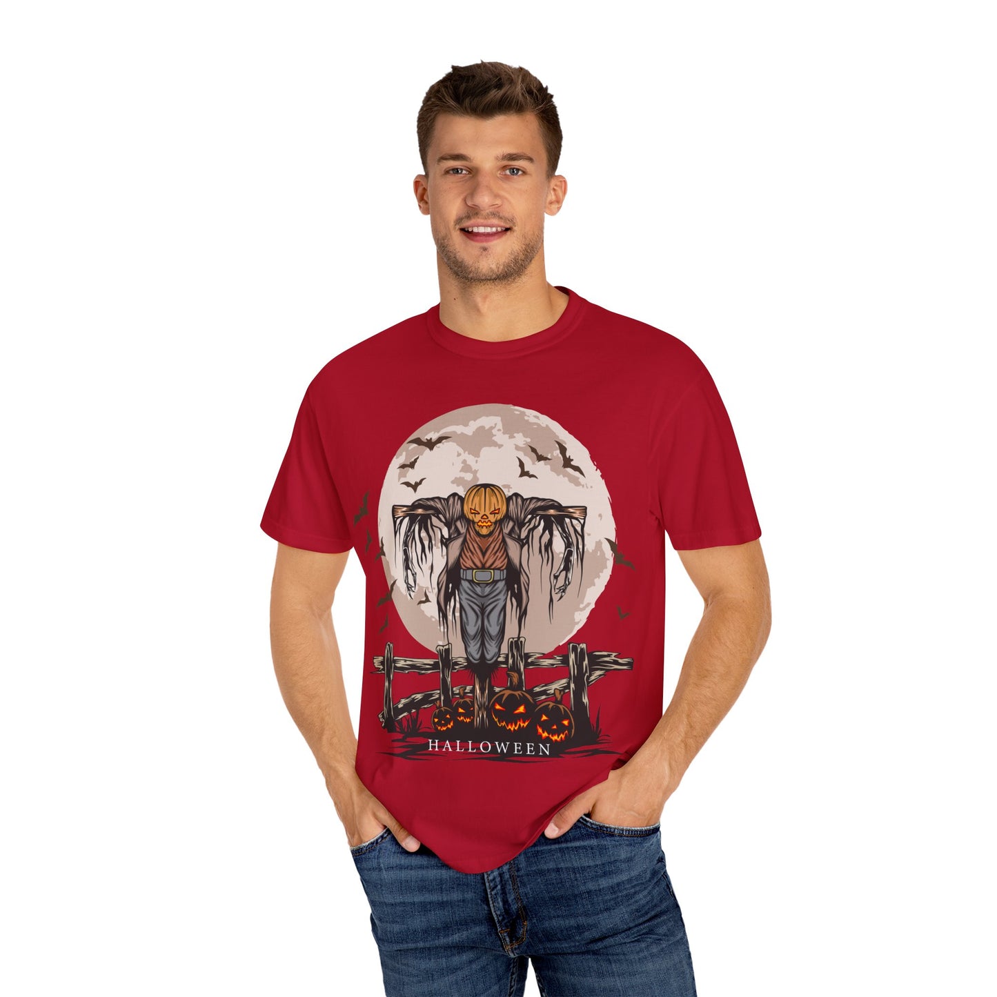 Halloween Unisex Garment-Dyed T-shirt