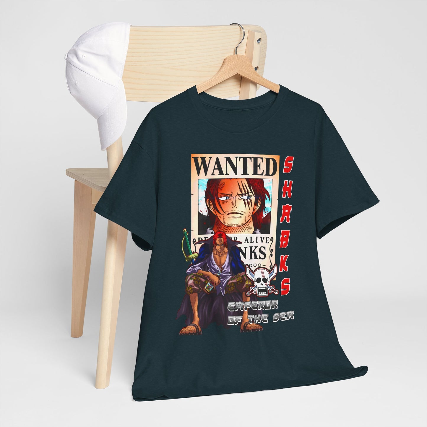 Anime One Piece Shanks Unisex Tee Shirt