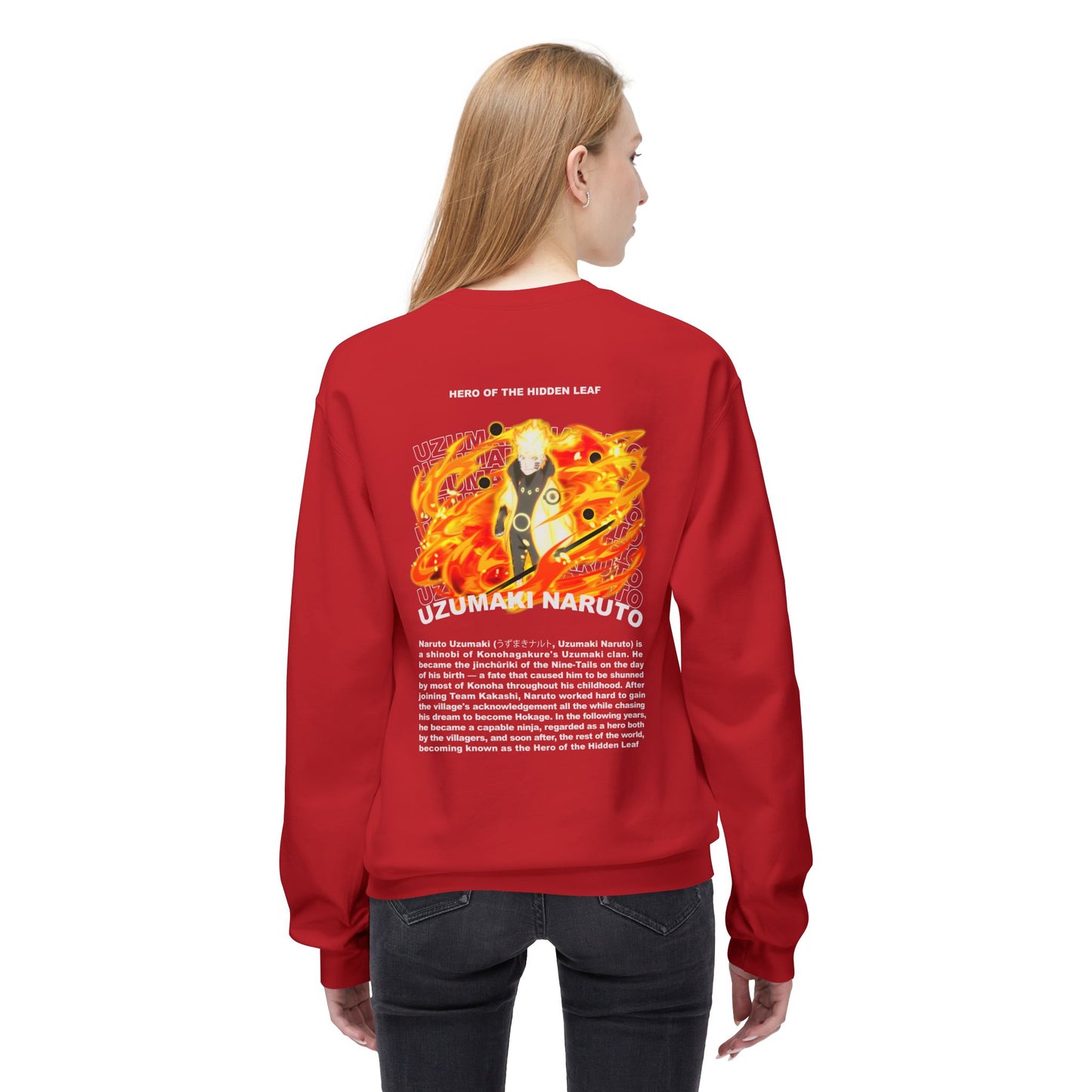 Naruto Unisex Softstyle Fleece Sweatshirt