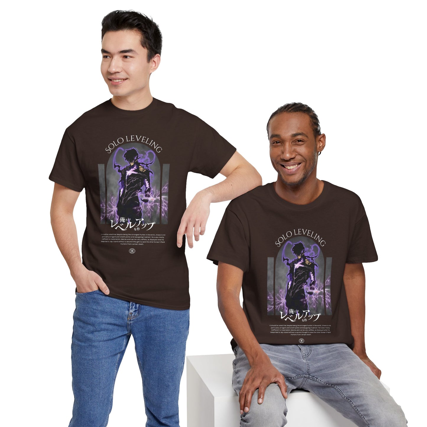 Solo Leveling Unisex Tee heavy cotton