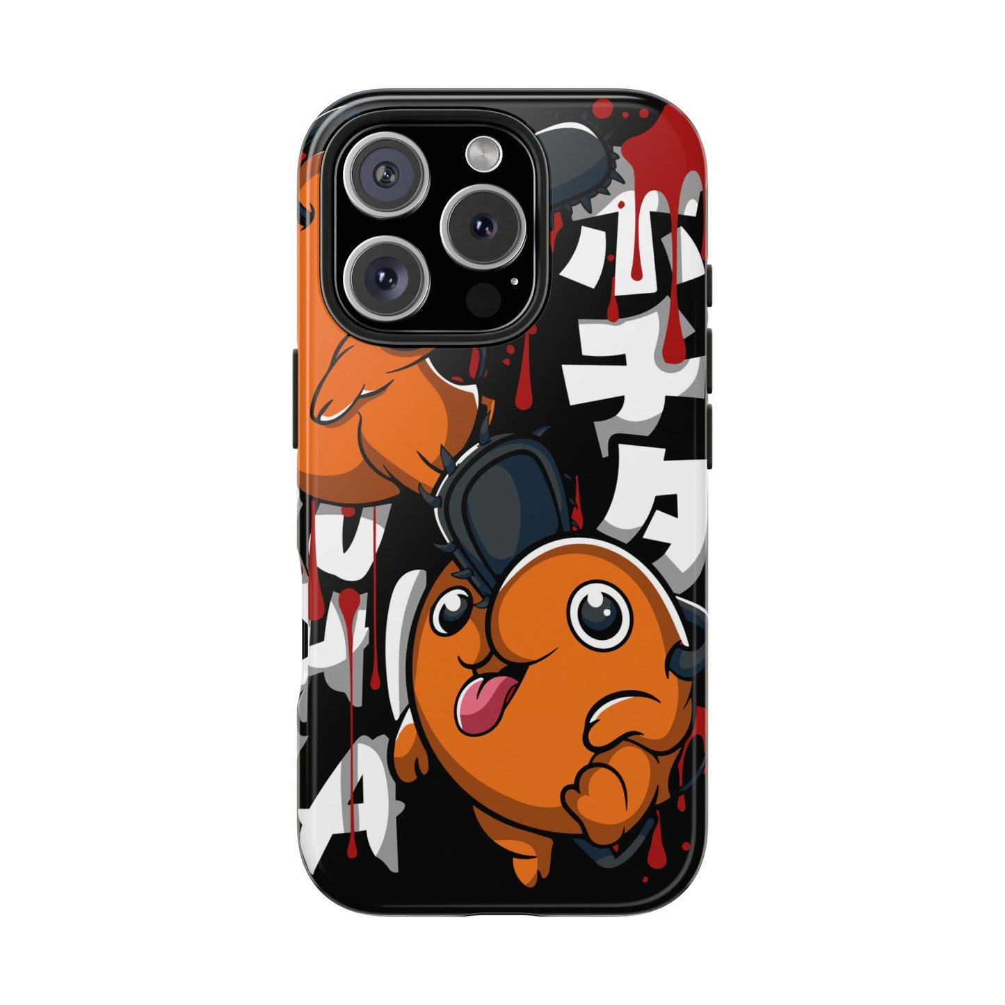 Chainsaw Man | Anime Tough Phone Case with Playful Characters