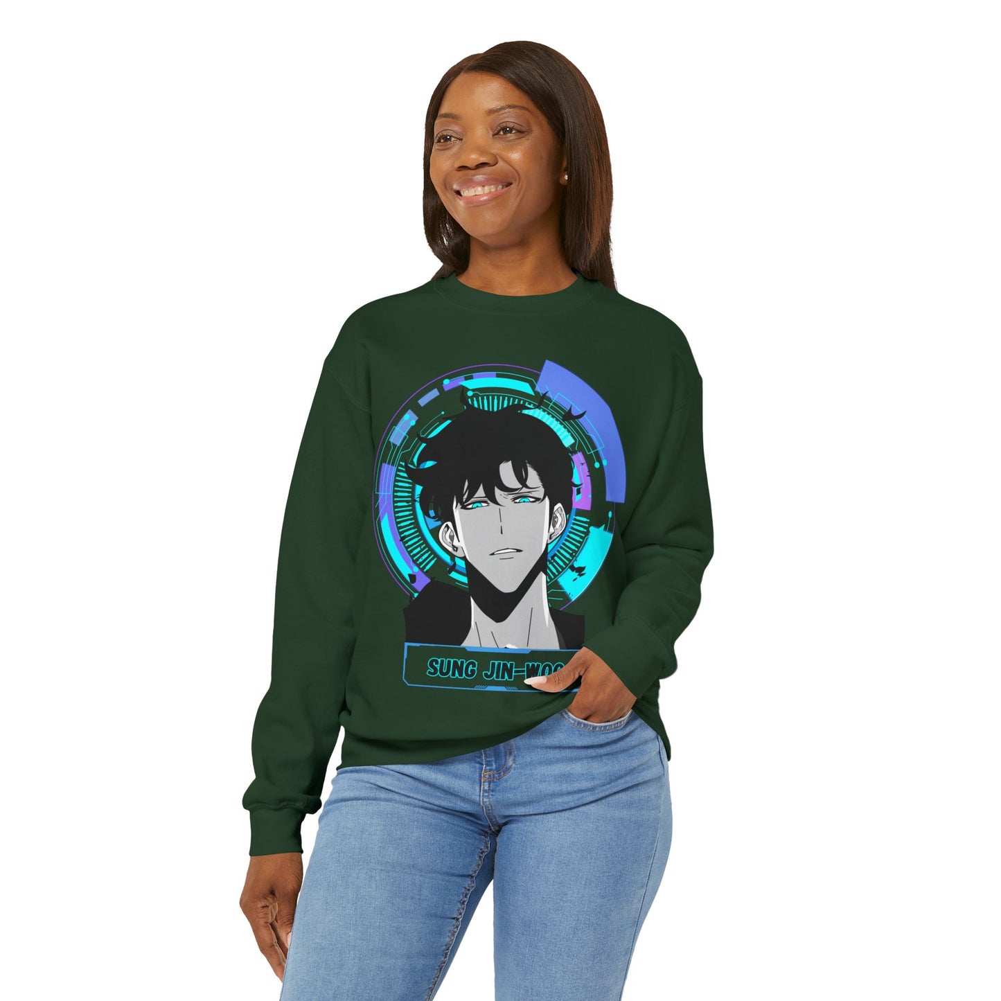 Sung JinWoo Solo Leveling Unisex  Seasonal Sweatshirt