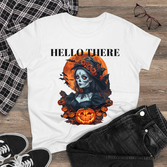 Halloween Women's Midweight Cotton Tee