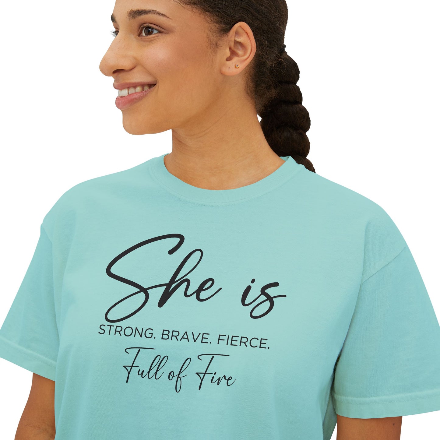 Firey Women's Boxy Tee