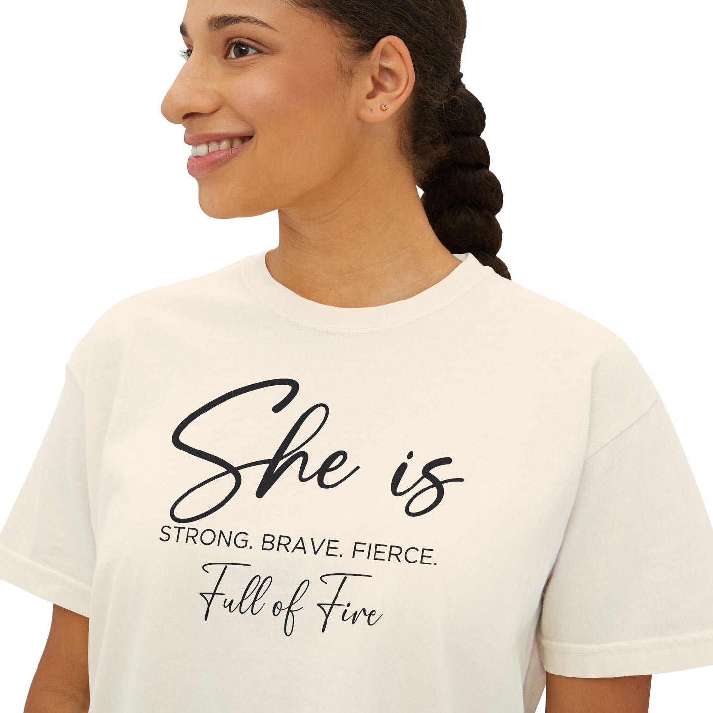 Firey Women's Boxy Tee