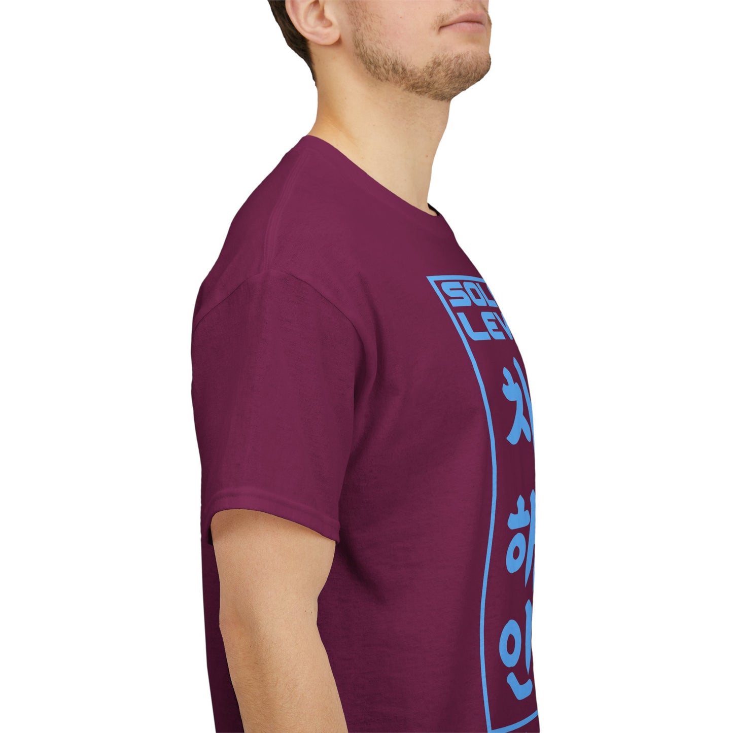 Cha Hae-in Unisex Heavy Cotton Tee - Solo Leveling Character Design