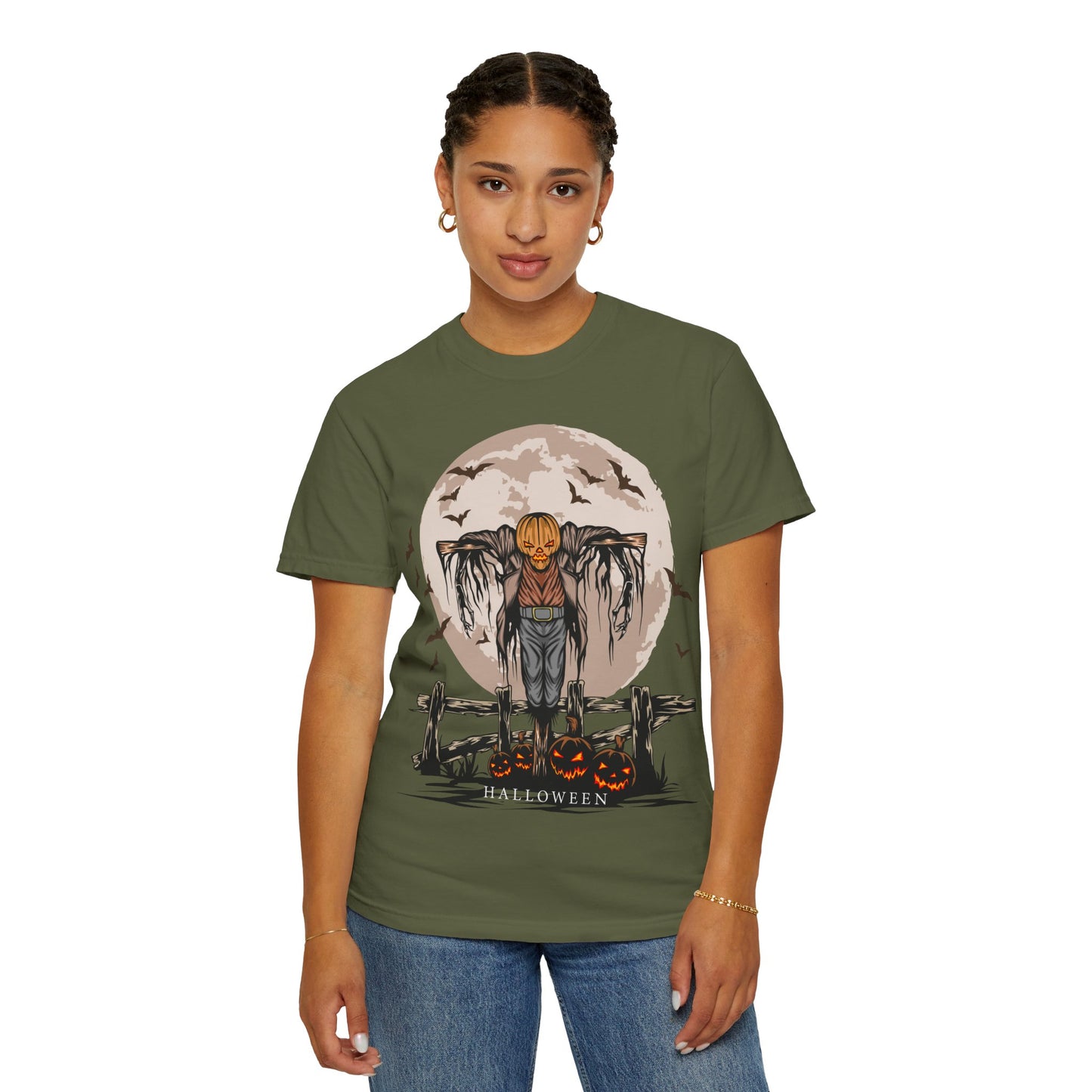 Halloween Unisex Garment-Dyed T-shirt