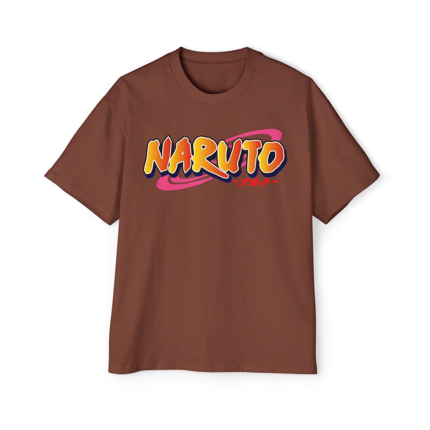 Naruto Anime Men's Heavy Oversized Tee