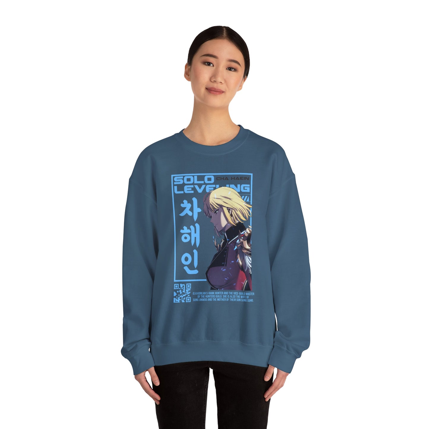 Solo Leveling Cha Hae Unisex Heavy Sweatshirt