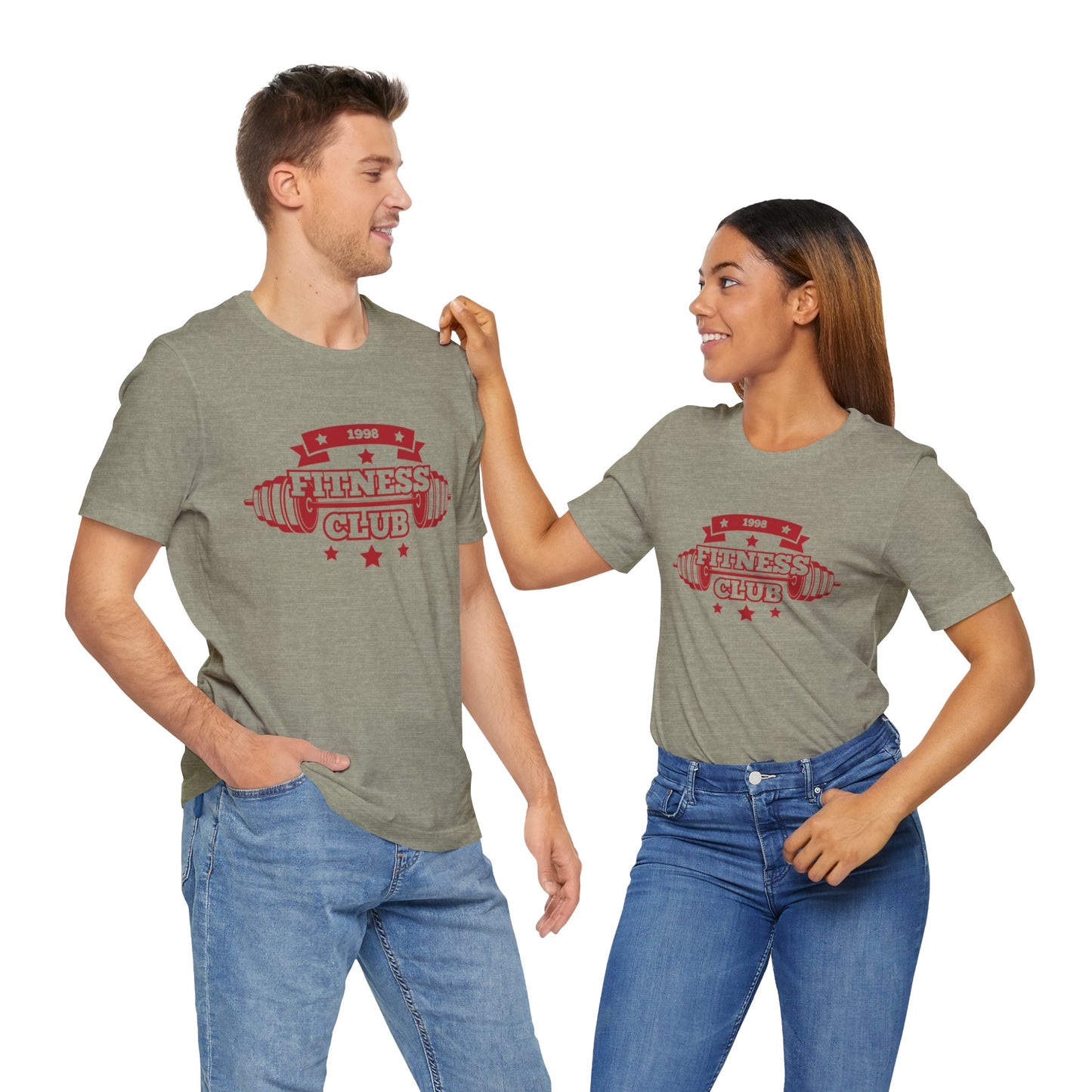 Fitness club Unisex Jersey Short Sleeve Tee
