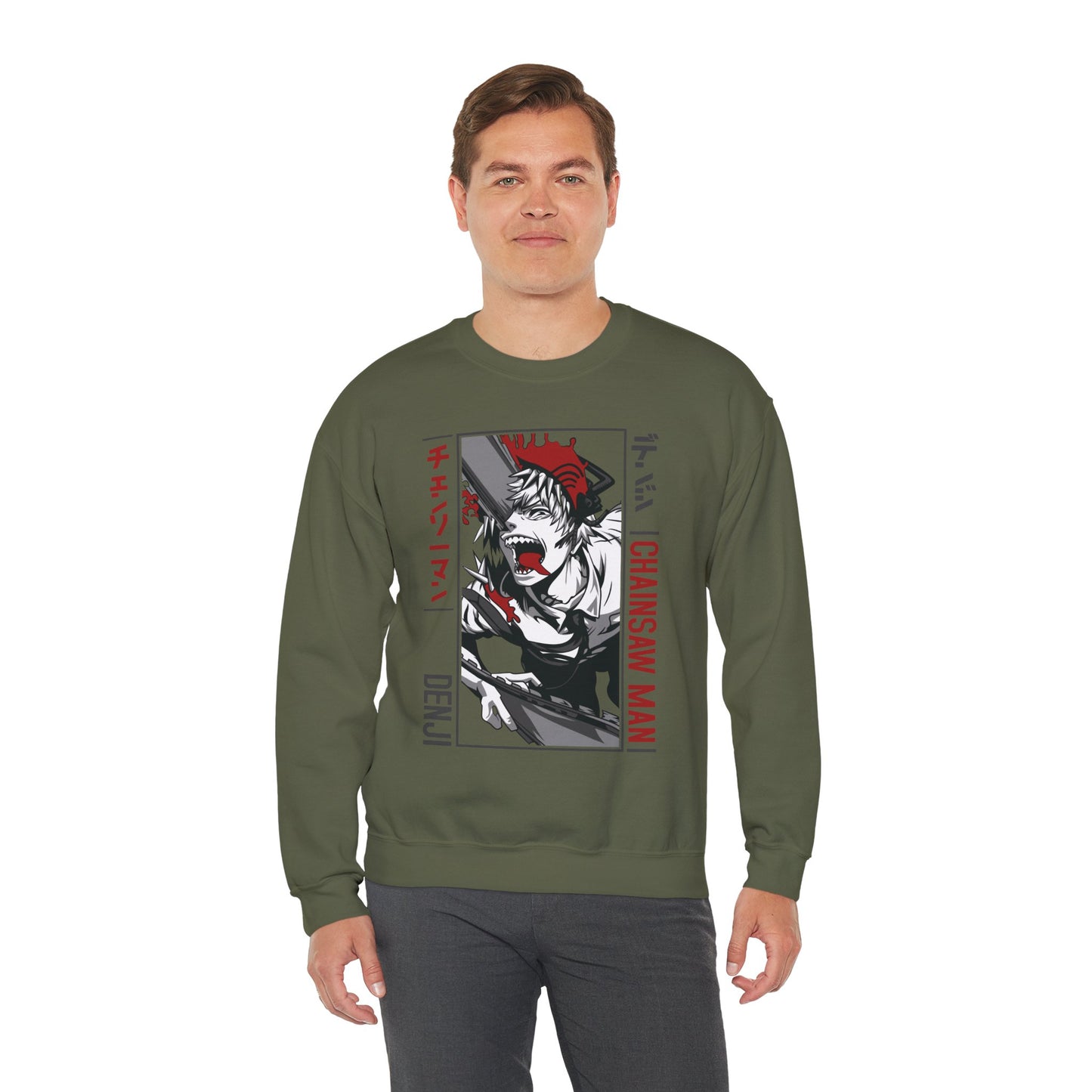 Chainsaw Man Crewneck Unisex Sweatshirt