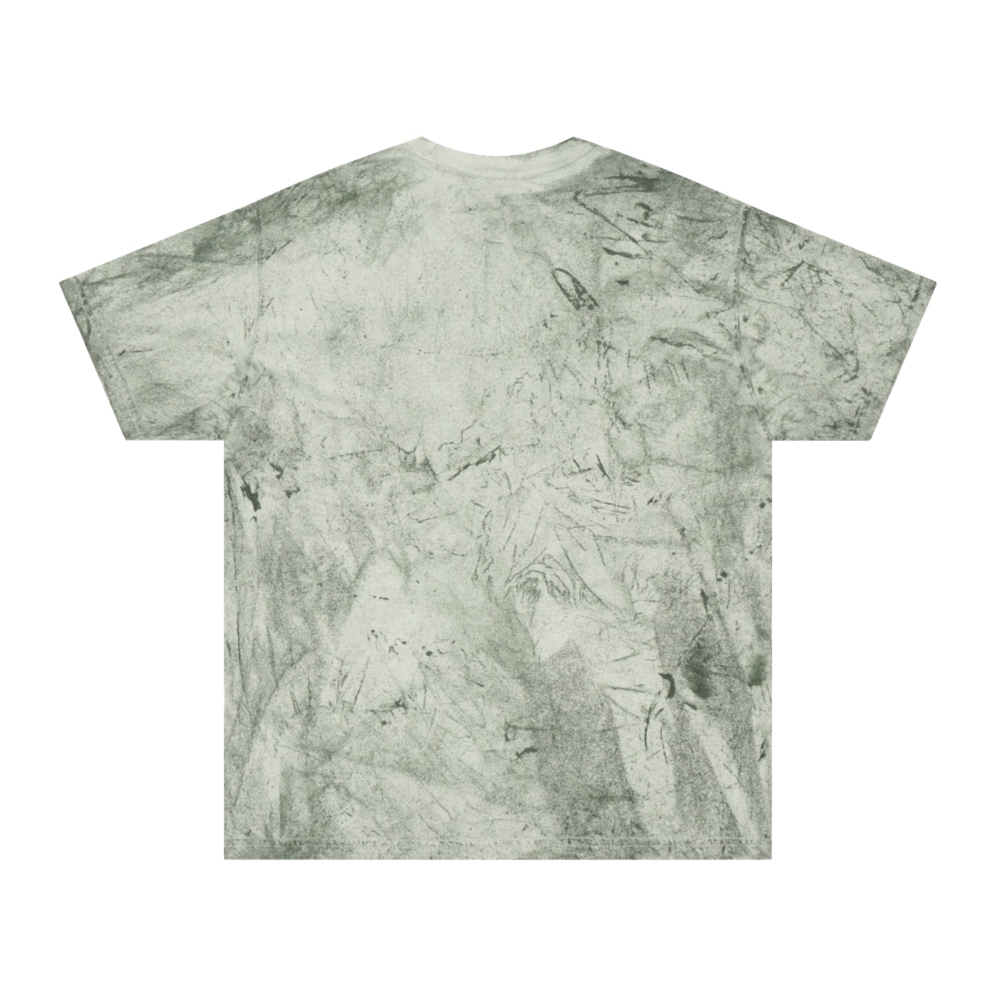 Unisex Color Blast T-Shirt with Eat Sleep Music Repeat Design