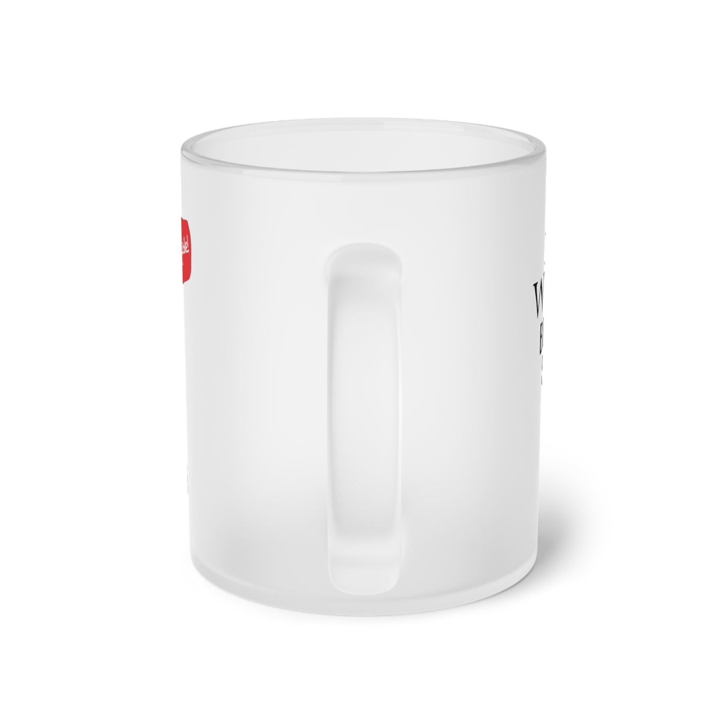 Confident Women Frosted Glass Mug