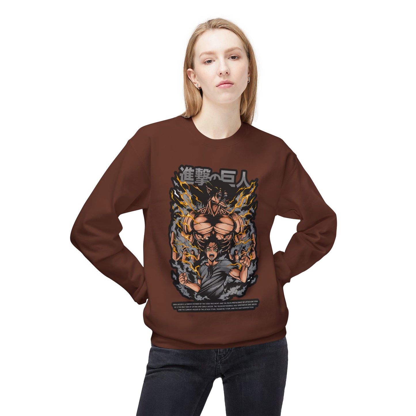 Attack On Titan Unisex Sweatshirt Premium design
