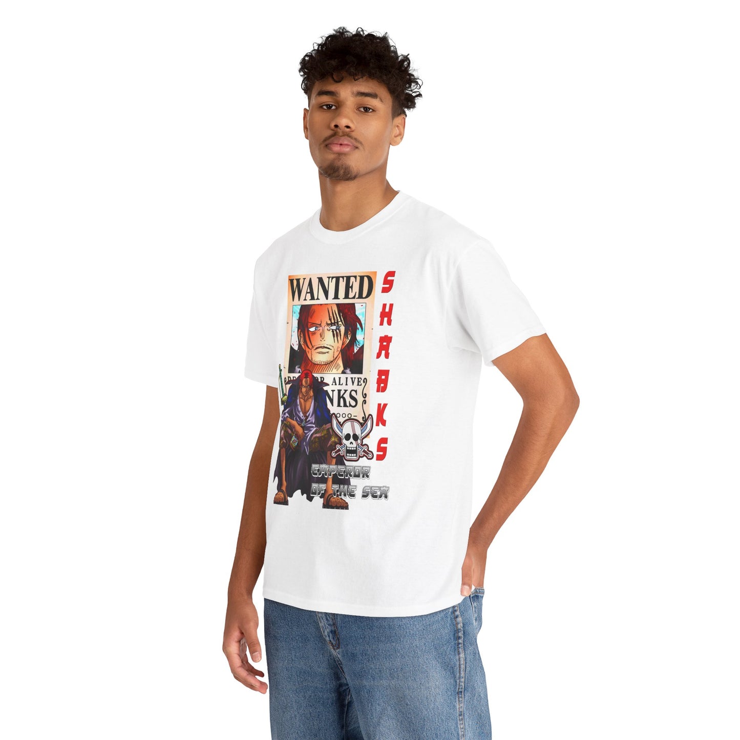 Anime One Piece Shanks Unisex Tee Shirt