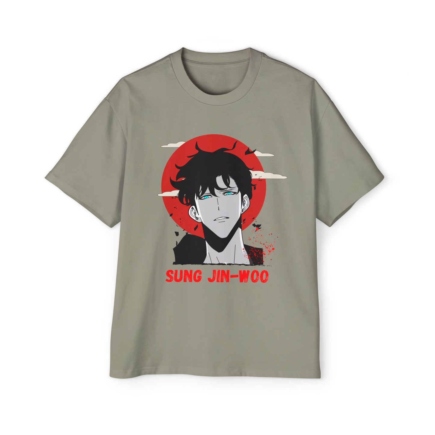 Sung Jin-Woo Graphic Oversized Tee for Anime Fans premium quality