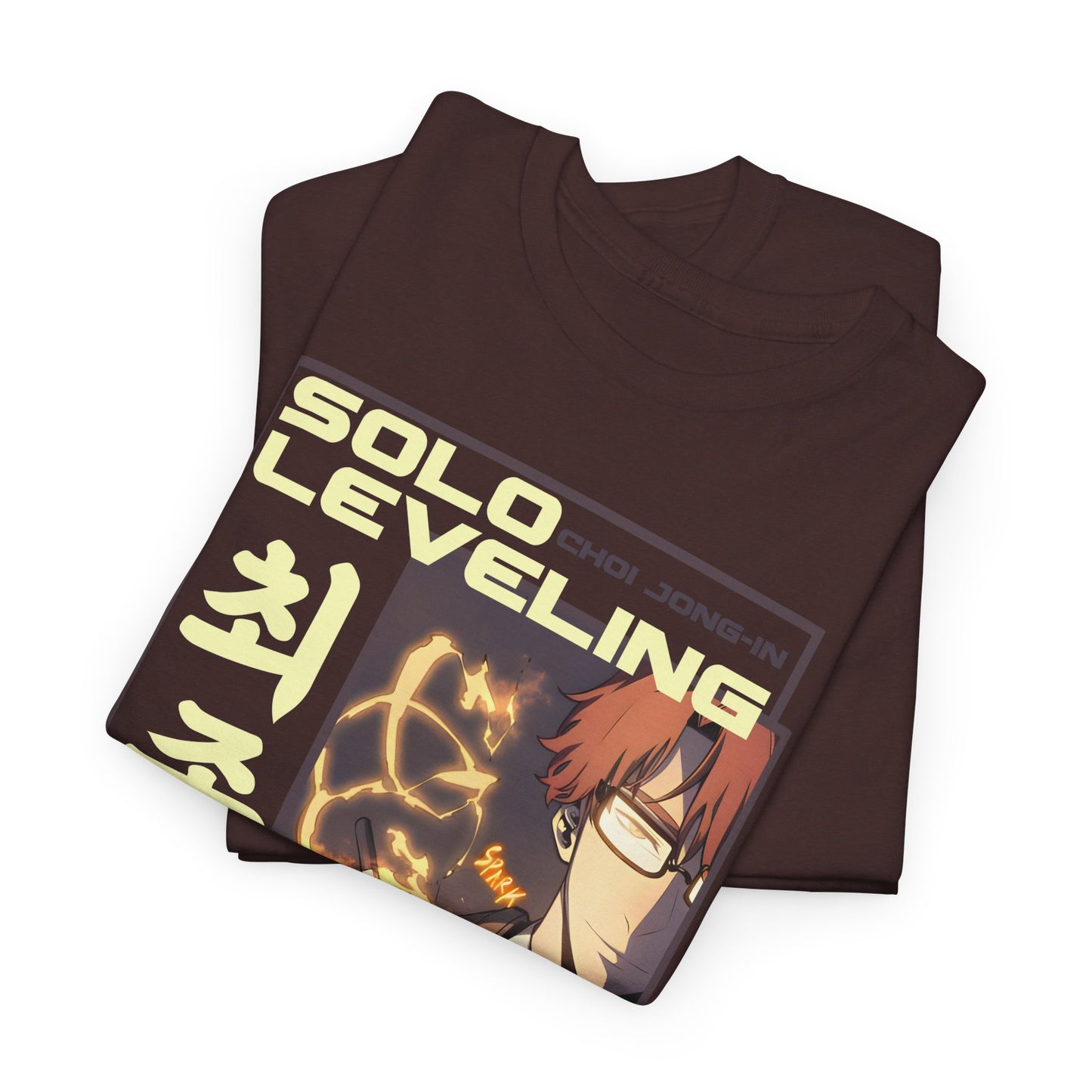 Solo Leveling Graphic Tee - Unisex Heavy Cotton T-Shirt