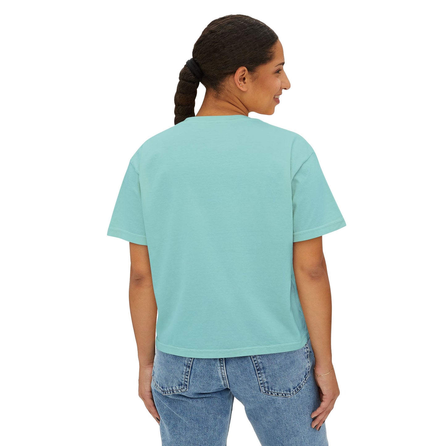 Dog Mom Women's Boxy Tee - Cozy & Stylish Pet Lover Shirt