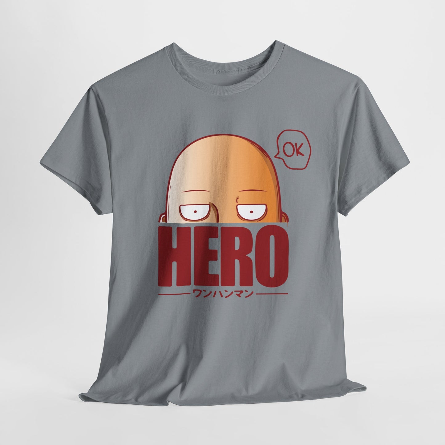 Hero Unisex Heavy Cotton Tee - One Punch Man Design