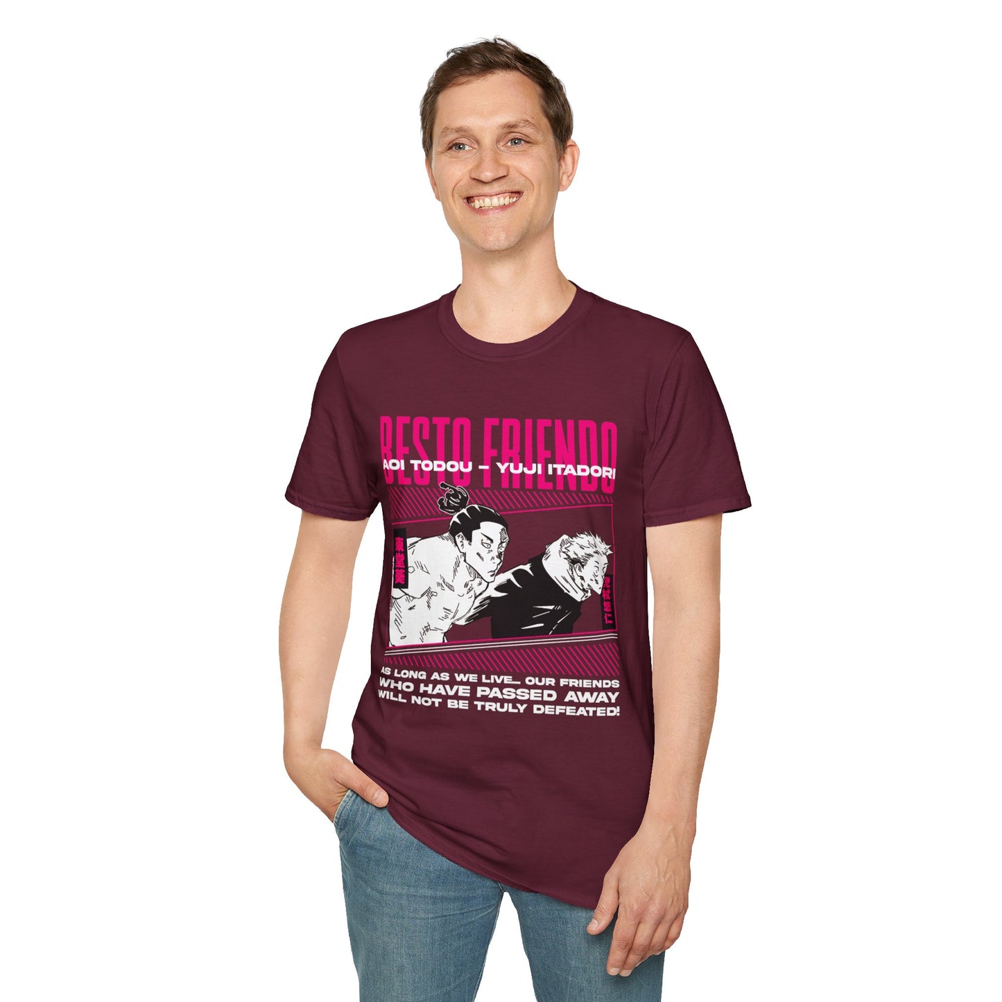 Yuji And Todo Besto Friendo T-Shirt | JJK Merchandise