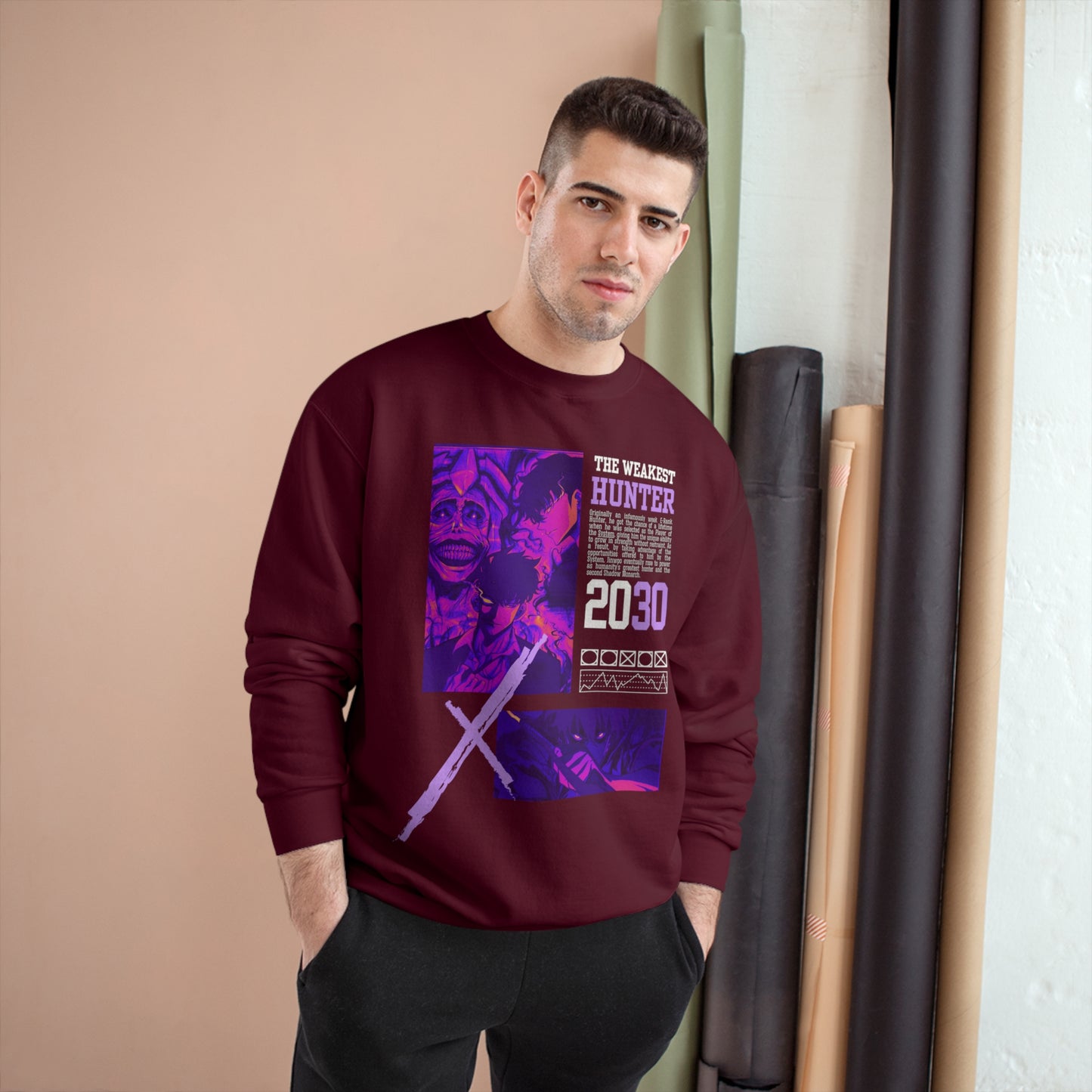 Solo Leveling Champion Sweatshirt: Heavy Quality Pullover