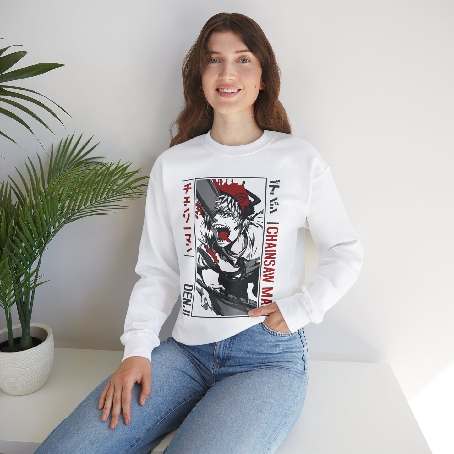 Chainsaw Man Crewneck Unisex Sweatshirt