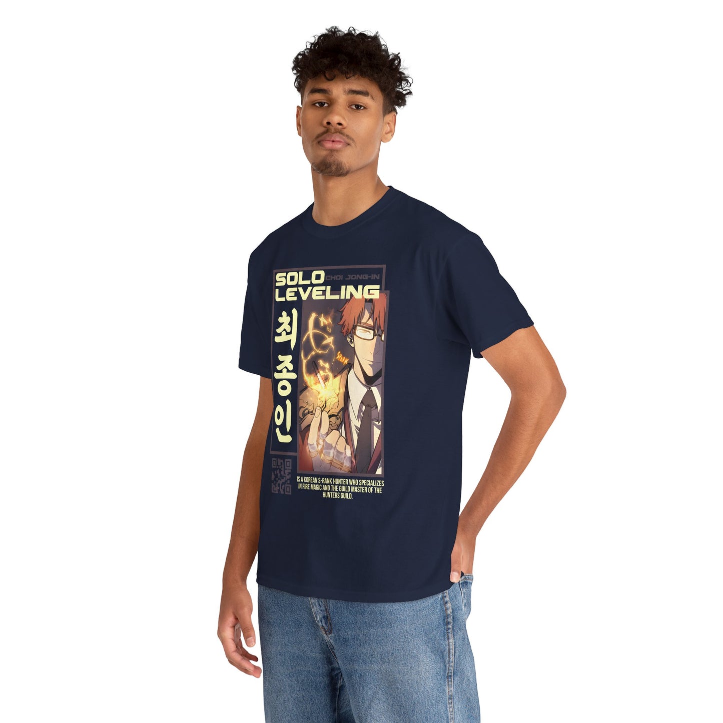 Solo Leveling Graphic Tee - Unisex Heavy Cotton T-Shirt