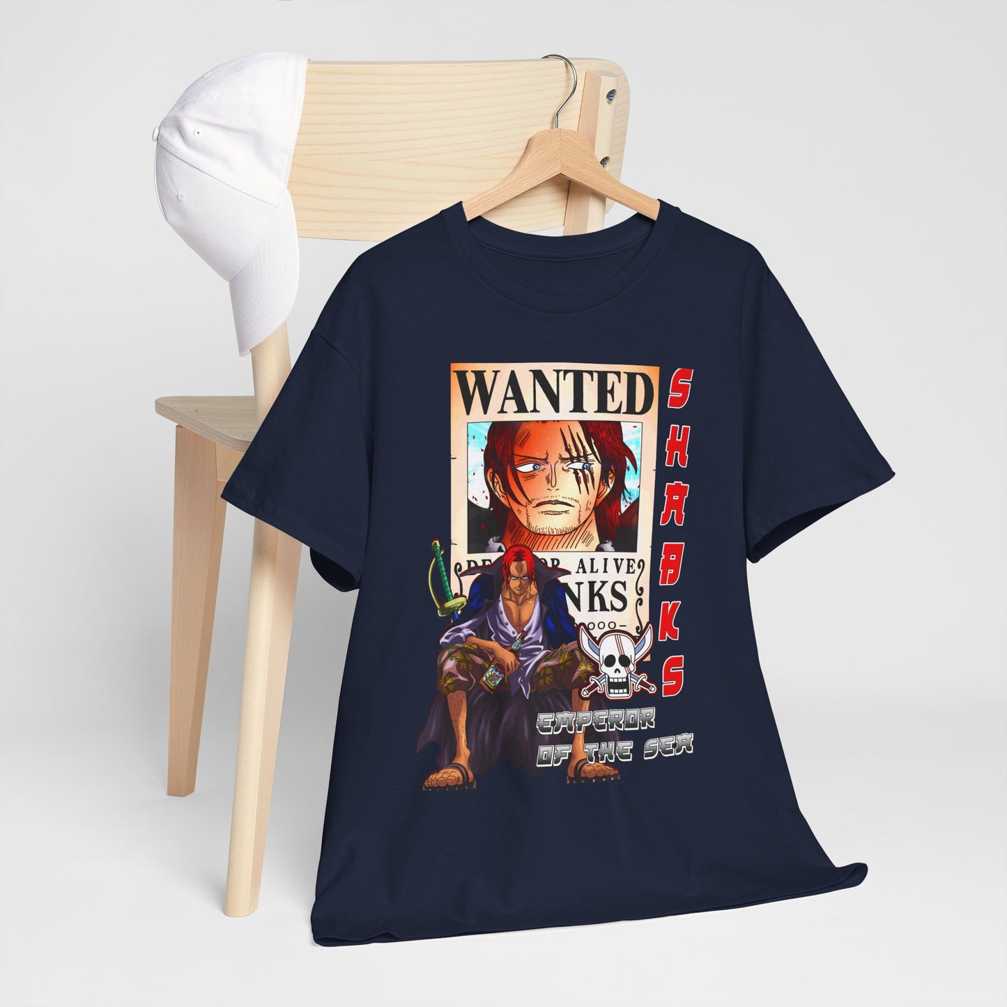Anime One Piece Shanks Unisex Tee Shirt