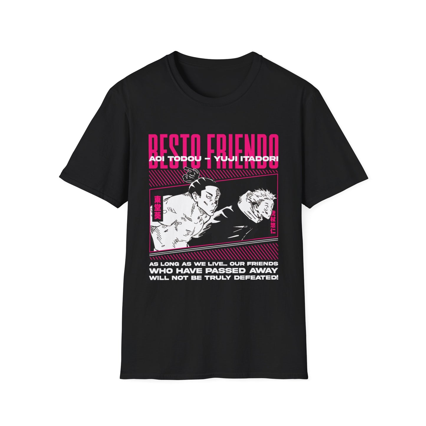 Yuji And Todo Besto Friendo T-Shirt | JJK Merchandise