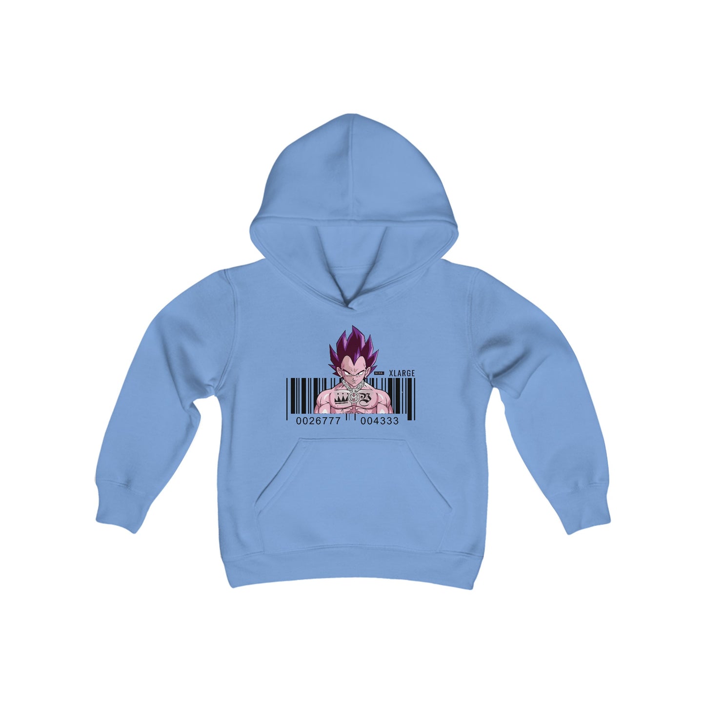Vegeta | Youth Hooded  Unisex Sweatshirt