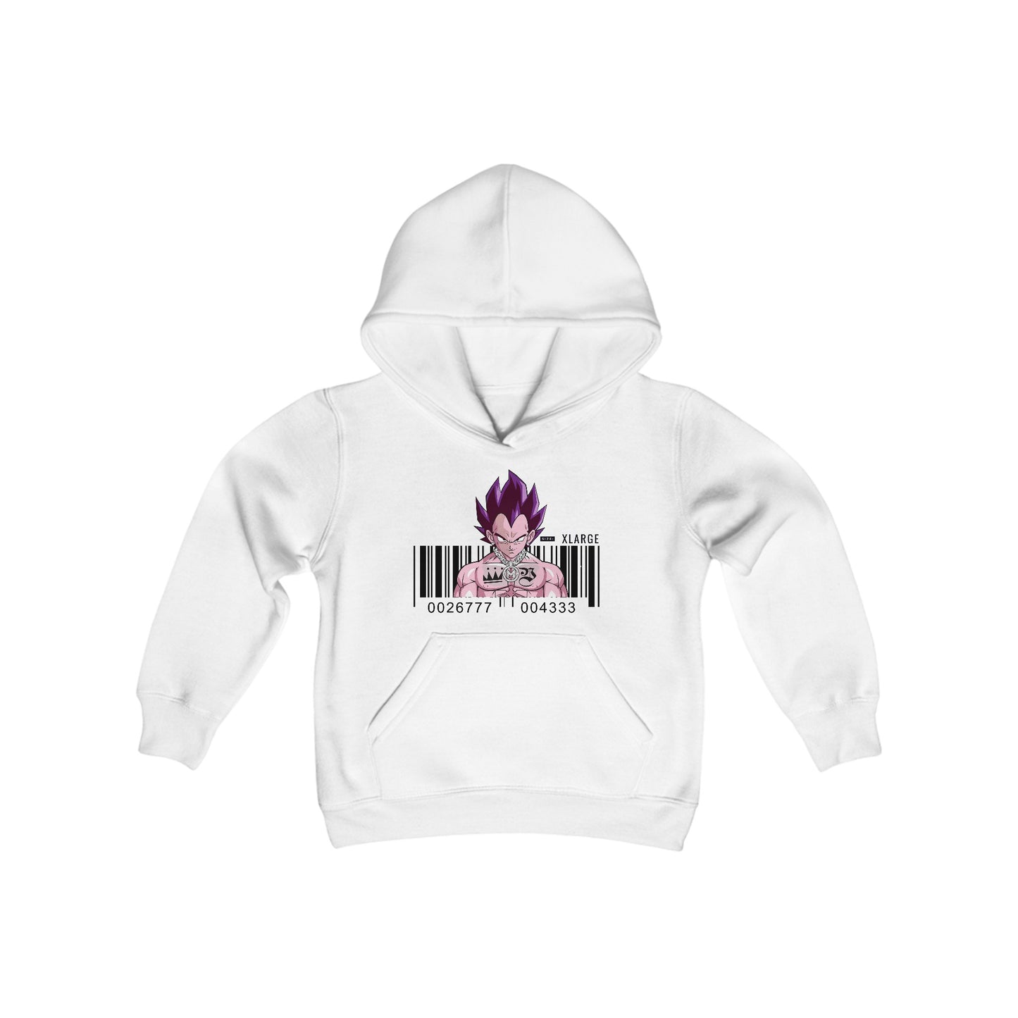 Vegeta | Youth Hooded  Unisex Sweatshirt