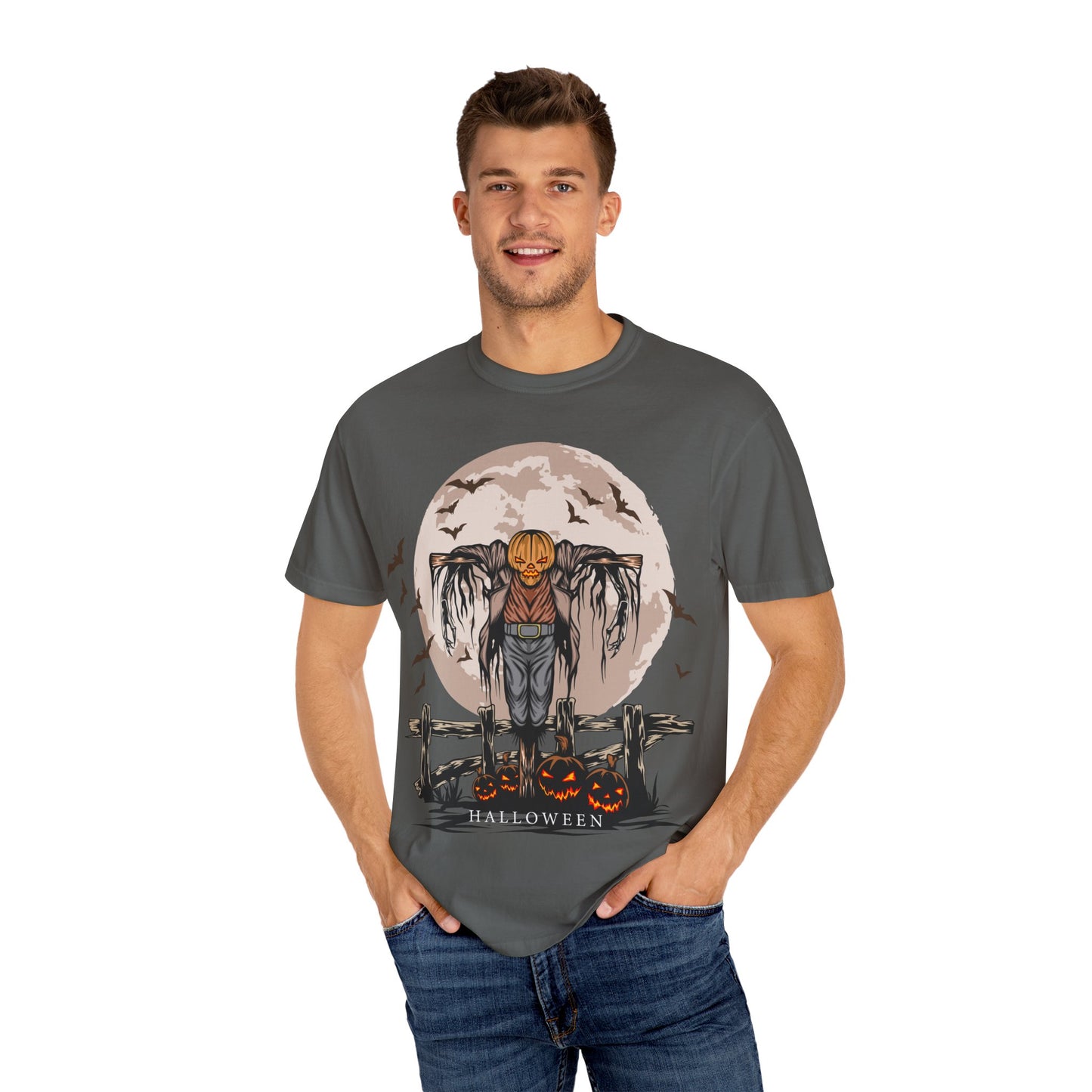 Halloween Unisex Garment-Dyed T-shirt