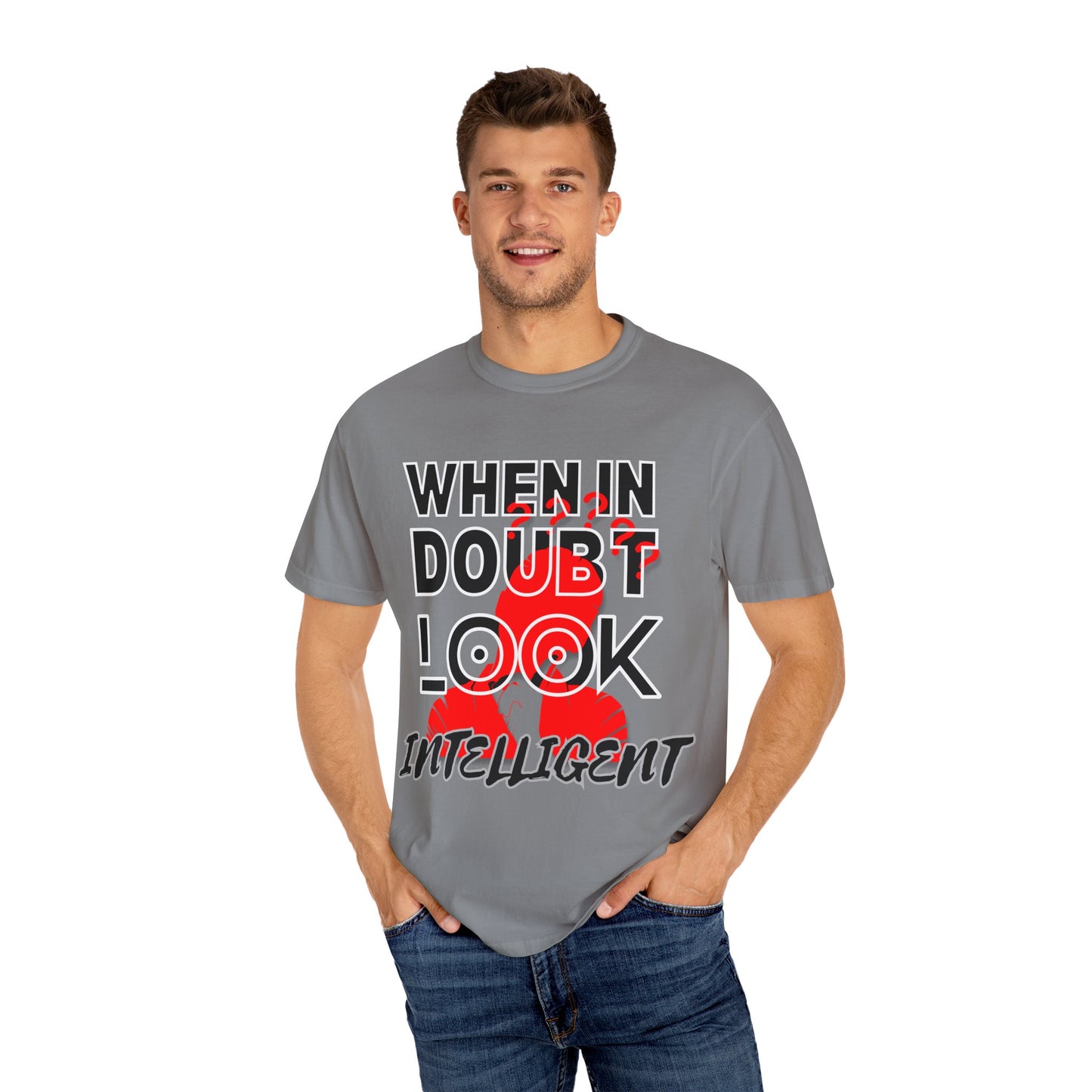 Look Intelligent Unisex Garment-Dyed T-shirt