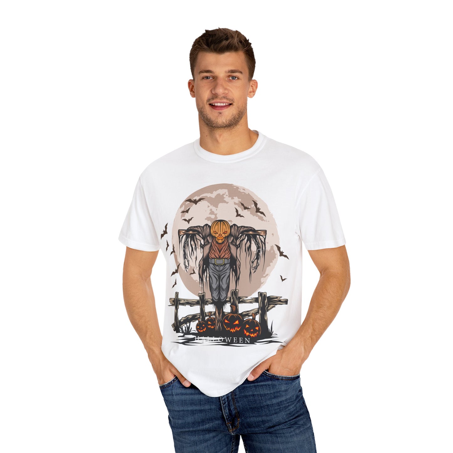 Halloween Unisex Garment-Dyed T-shirt