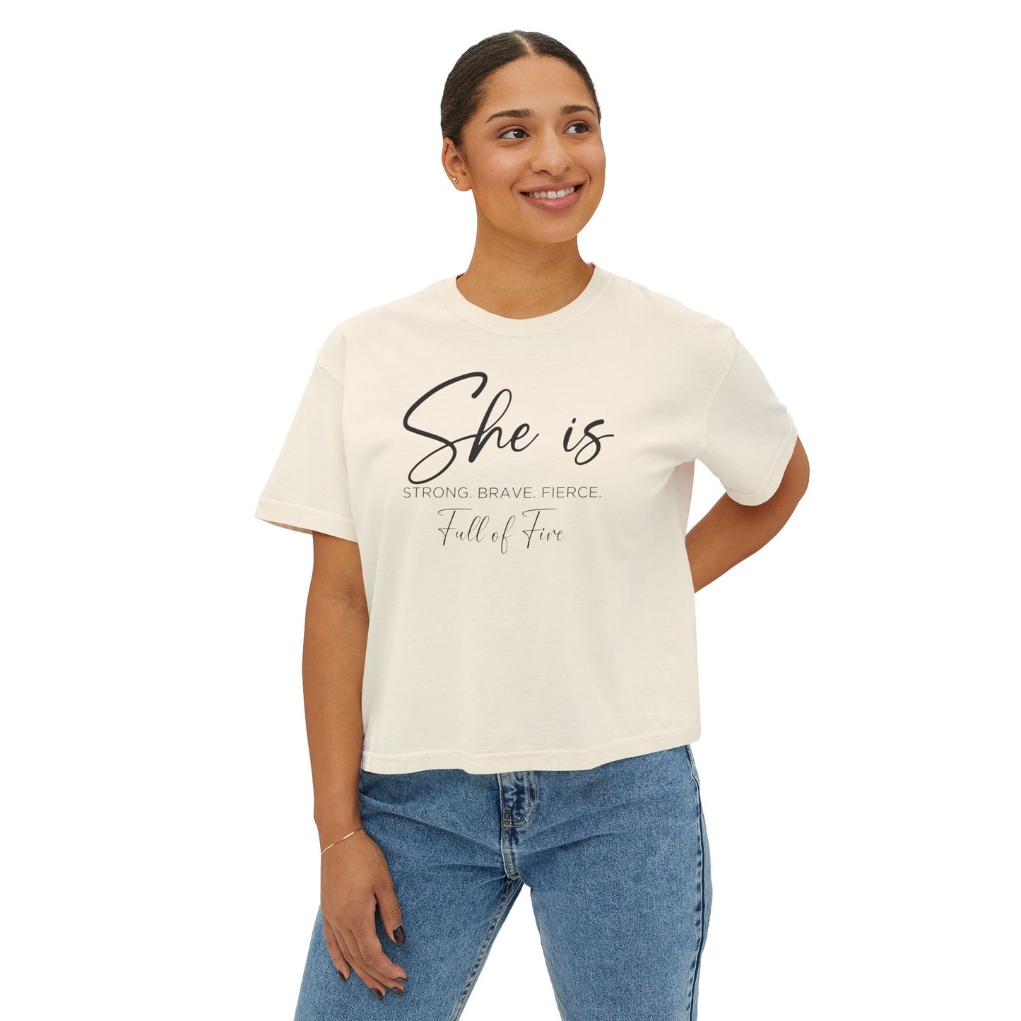 Firey Women's Boxy Tee