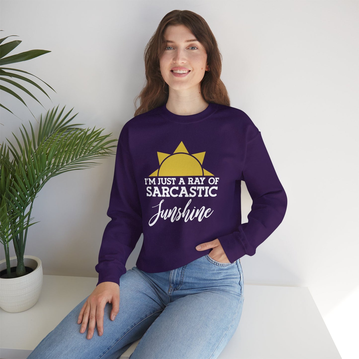 Sarcastic Sunshine Crewneck Sweatshirt