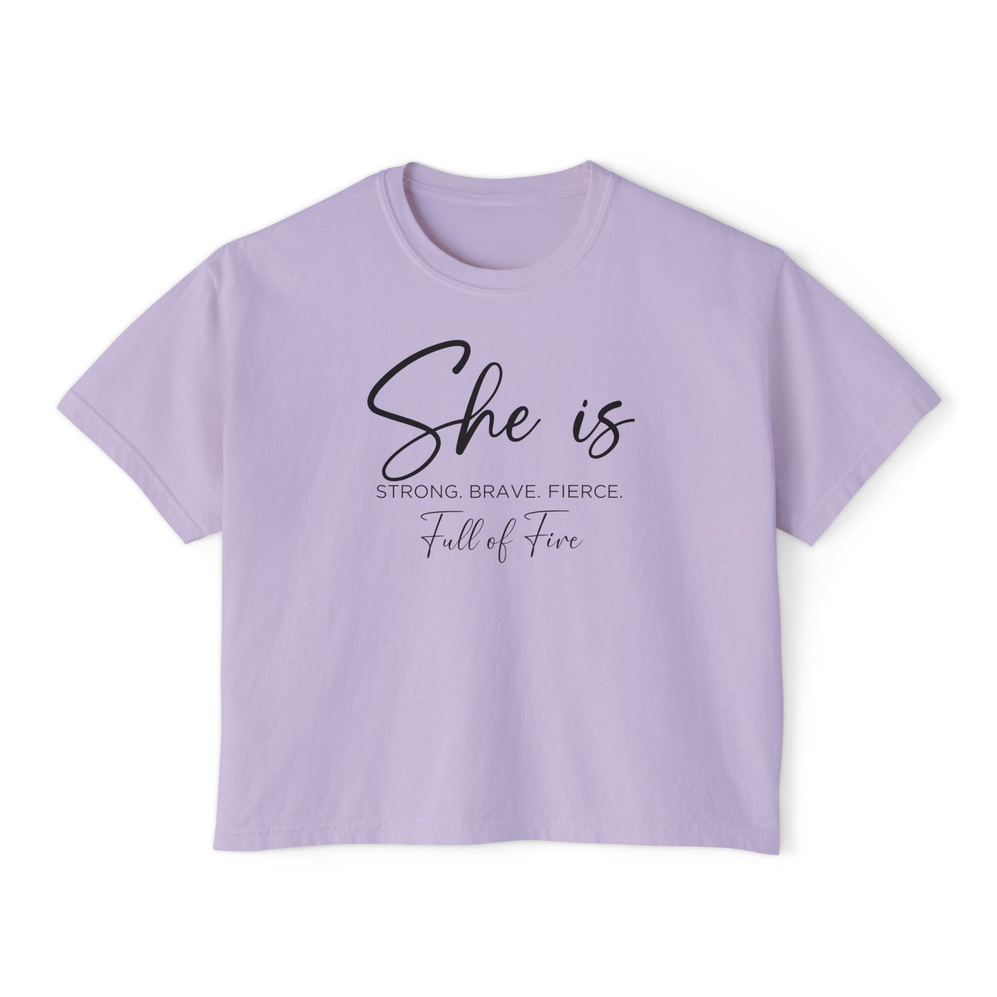 Firey Women's Boxy Tee