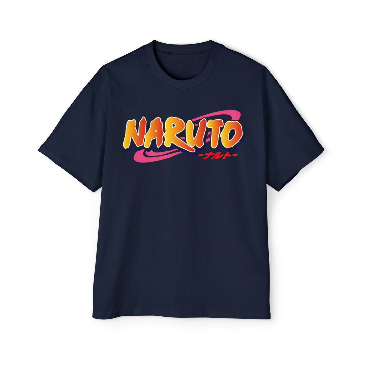 Naruto Anime Men's Heavy Oversized Tee