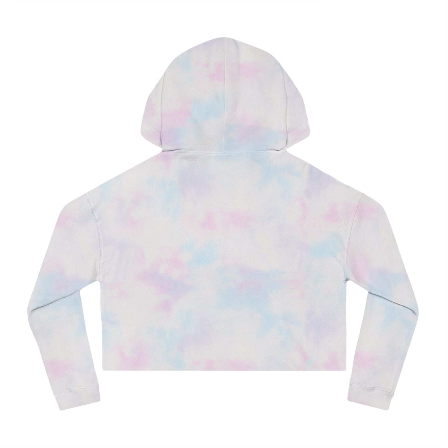 Cropped Hooded Sweatshirt with Heart and Paw Design - Perfect for Pet Lovers