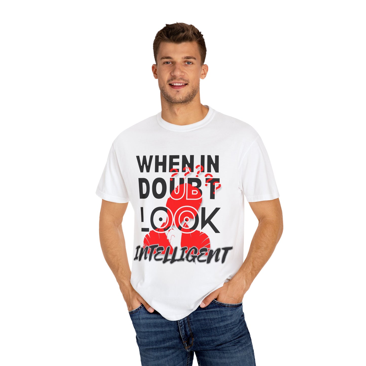 Look Intelligent Unisex Garment-Dyed T-shirt