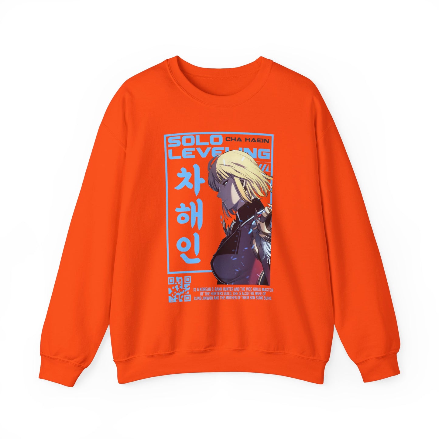 Solo Leveling Cha Hae Unisex Heavy Sweatshirt